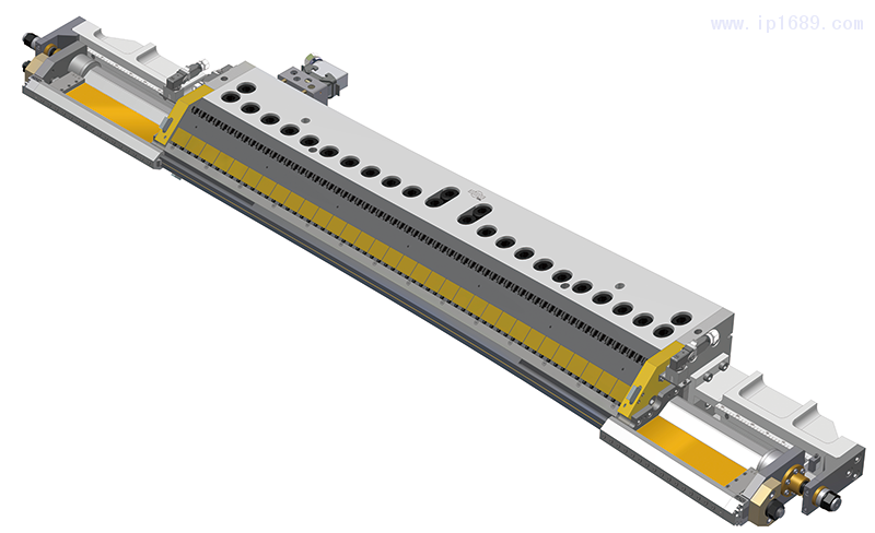 可線上連續(xù)調(diào)整寬幅套筒式模具