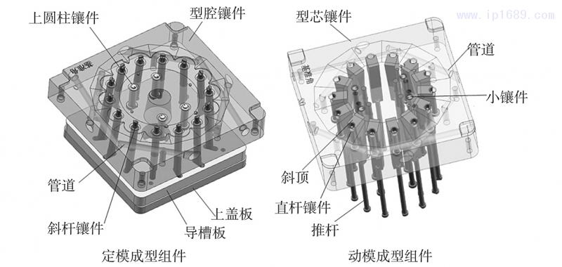 聚砜醫(yī)療干粉吸入器底座成型與注塑模設(shè)計配圖-05